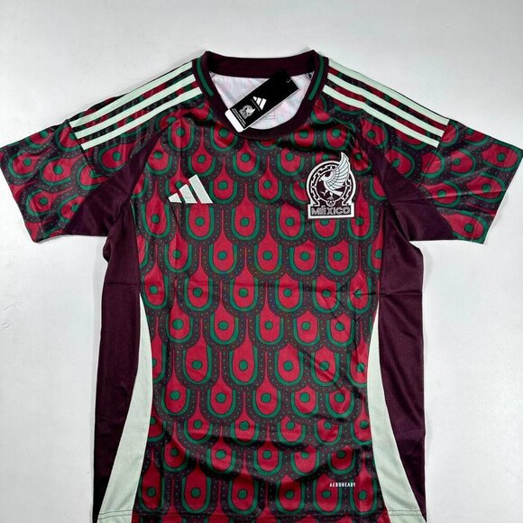 Adidas 2024 Mexico National Home Soccer Jersey Adult Unisex - Picture 2 of 8